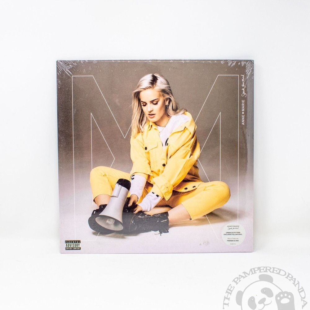 Anne Marie Speak Your Mind Limited LP Yellow Vinyl UO Exclusive OOP